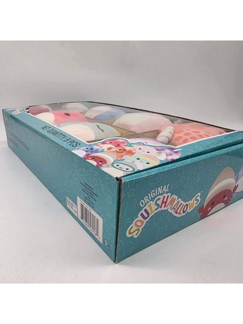 Squishmallows 5" Mini Plush 8-Pack  Sea Life Indie Orzella Fabiola Samir Gordon - Picture 6 of 11